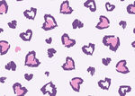 粉色心形图案背景纹理