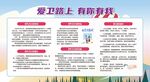 爱卫贴士宣传栏