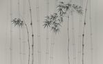 水墨竹影