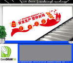 安全生产楼梯文化墙