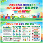 2026年爱国卫生月宣传栏