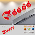 法治中国楼梯文化墙