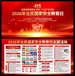 2026年国家安全教育日展板