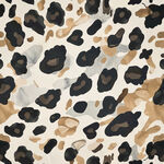 豹纹图案面料纹理