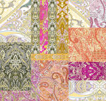 多彩花纹图案集合