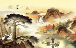 客厅山水画