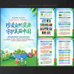 世界地球日宣传展板