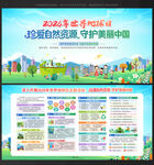 2026年世界地球日展板