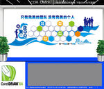 企业员工风采照片文化墙