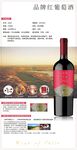 品牌红葡萄酒详情展示