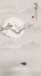 意境山水玄关