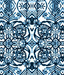 蓝白中式传统花纹图案