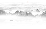 水墨山水画