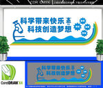 科学技术文化墙