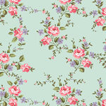 清新花卉图案背景