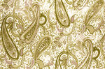 金色佩斯利花纹图案