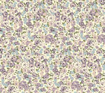 梦幻花卉图案背景纹理