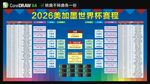 2026美加墨世界杯赛程