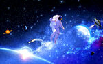 宇宙星空宇航员