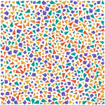 多彩几何图案背景纹理