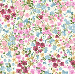 缤纷花卉图案背景