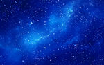 蓝色星空天花软膜背景图