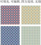 波斯花纹 阿拉伯地毯图案