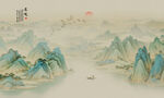 新中式山水画