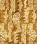 金色复古花纹图案背景