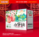 水蜜桃包装 桃子礼盒