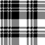 黑白格子图案纹理设计