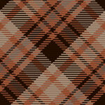 复古格纹图案面料