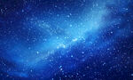 蓝色宇宙星空灯箱背景图