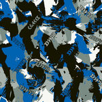 蓝黑迷彩图案背景纹理