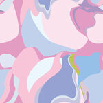 抽象多彩流体艺术图案