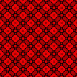 红色几何图案纹理背景