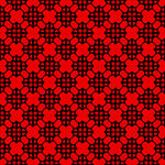 红色波浪纹理图案背景