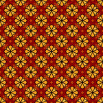 复古几何花纹图案背景