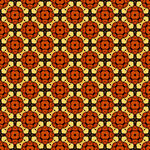 橙色几何图案纹理背景