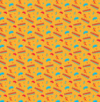 多彩几何图案无缝背景图