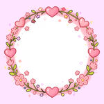 甜心边框