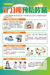 好习惯预防哮喘海报