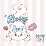可爱猫咪Berry插画形象