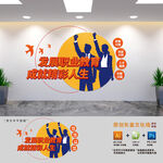 职业教育文化墙