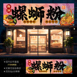 螺蛳粉店招牌