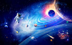 浩瀚星空宇宙星空图