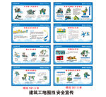 建筑工地围挡安全宣传海报