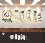 敬老院文化墙展板