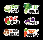 蔬菜贴纸