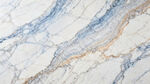 蓝白大理石纹理特写